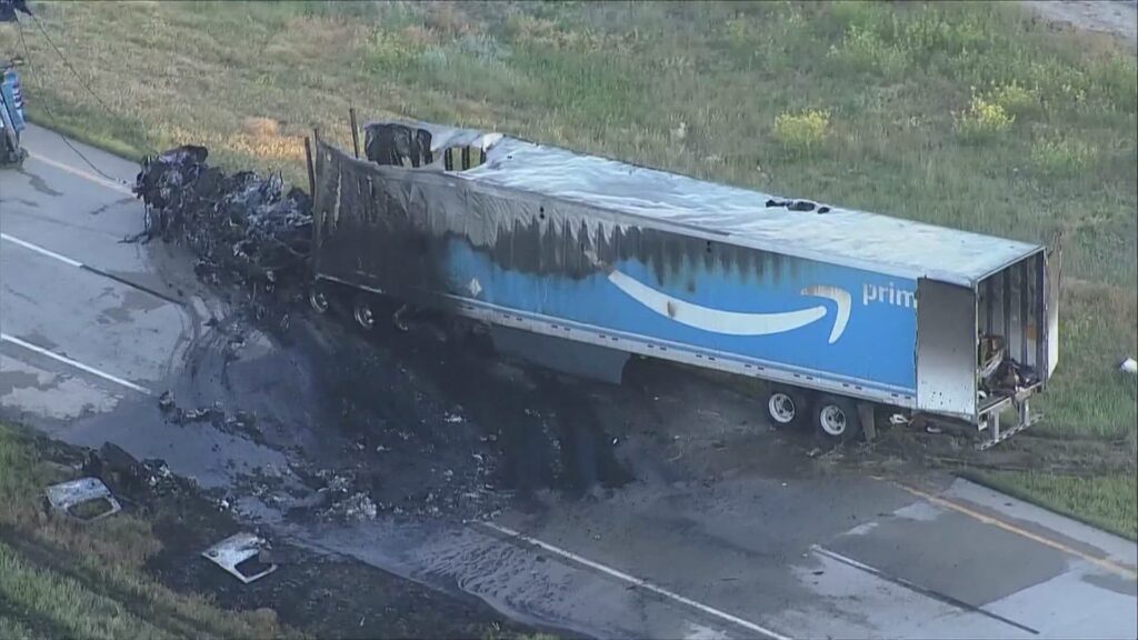 hurt by an amazon fedex or ups truck in texas
