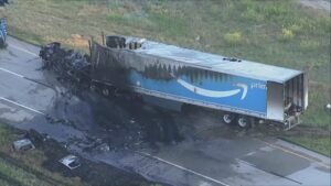 hurt by an amazon fedex or ups truck in texas